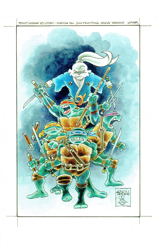 Usagi Yojimbo Sketchbook 15 - Signed