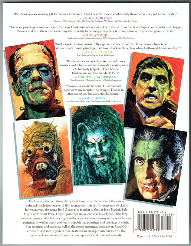 The Famous Monster Movie Art of Basil Gogos