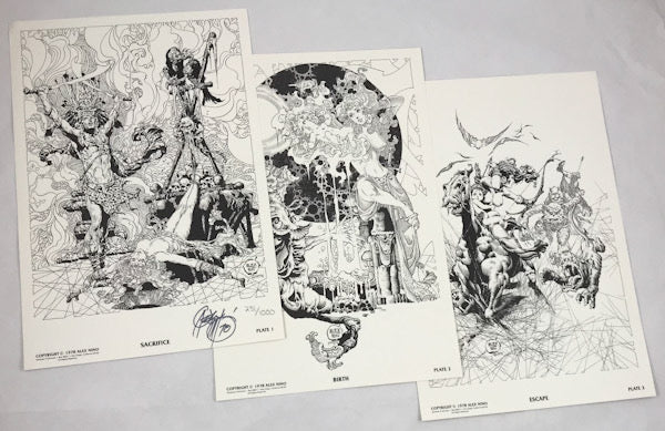 The Dark Suns of Gruaga Portfolio - Signed & Numbered