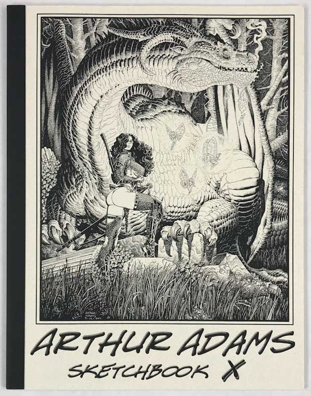 Arthur Adams Sketchbook Vol. X - Signed