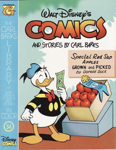 The Carl Barks Library of Walt Disney's Comics & Stories in Color #34