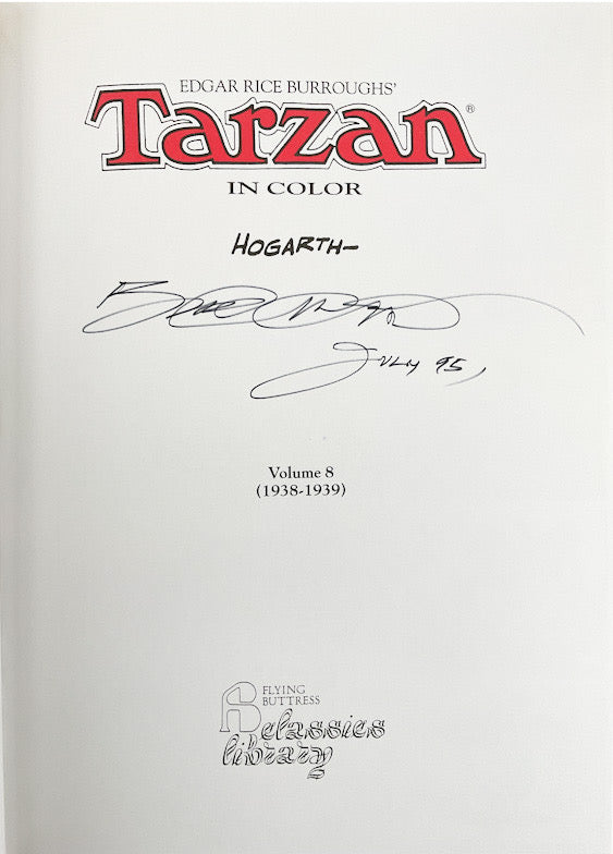 Tarzan in Color, Vol. 8 (1938-1939) - Signed by Hogarth