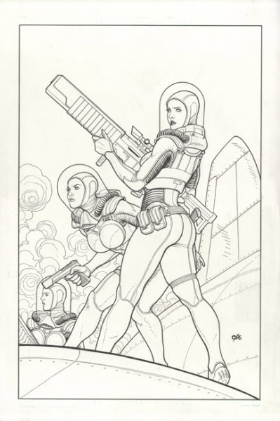 Frank Cho - Sketches and Scribbles, Book 3 - Signed & Numbered