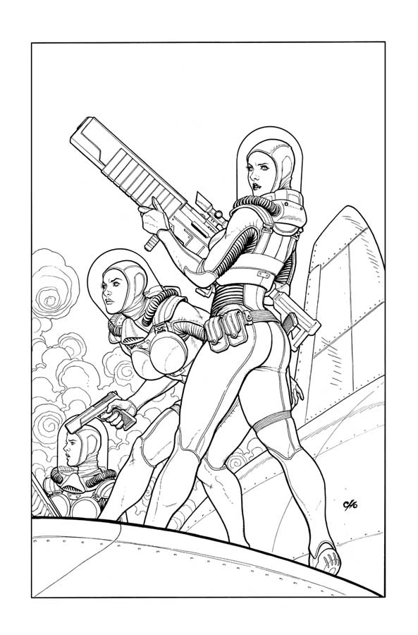 Frank Cho - Sketches and Scribbles, Book 3 - Signed & Numbered