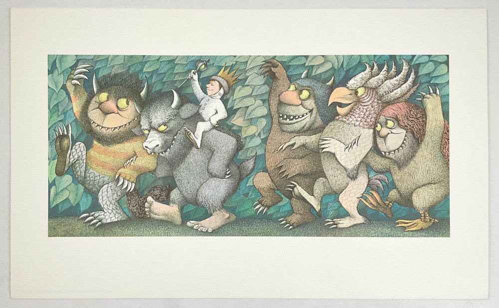 King of the Wild Things - Where the Wild Things Are - Limited Edition Print