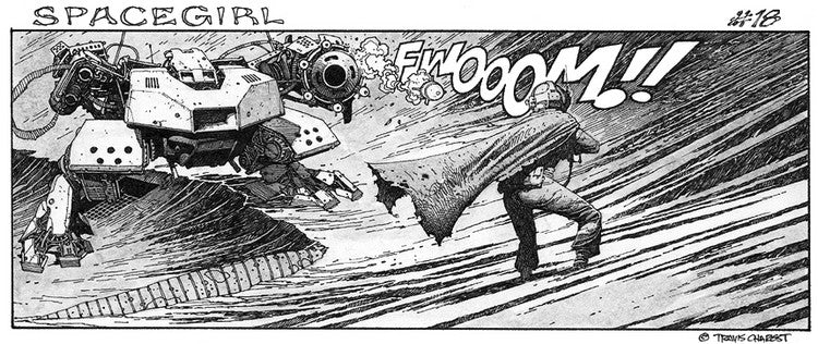 Spacegirl, Vol. 1 - Inscribed with a Drawing