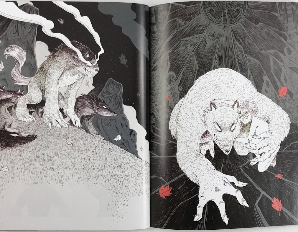 Girl And Wolf - Artbook