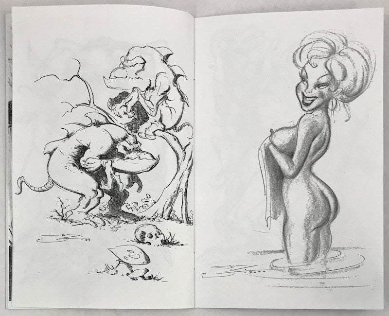The Monster Art of Mike Sosnowski Sketchbook Vol. 1 - Signed & Numbered