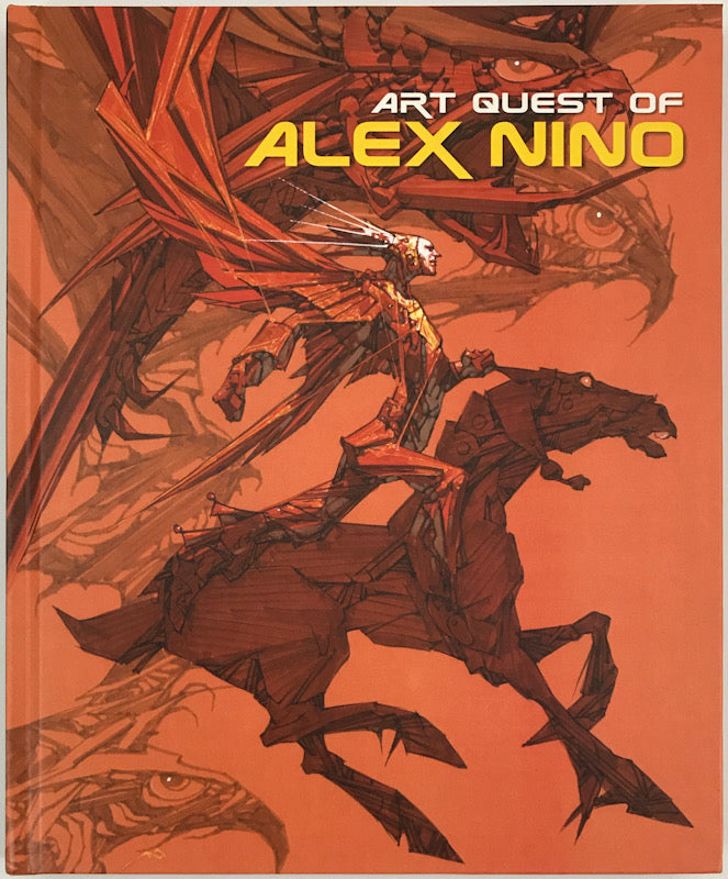 Art Quest of Alex Nino - Signed with a Full-Page Drawing