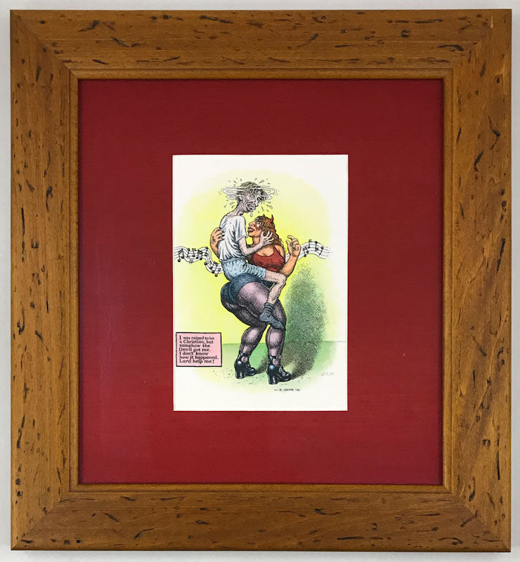 Robert Crumb's Sex Obsessions - Signed & Numbered with Matching Print