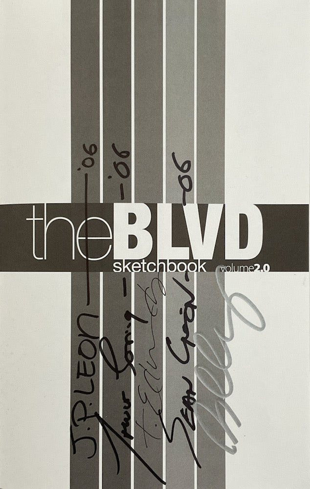 The Blvd Sketchbook, Vol. 2 - Signed by All Five Artists