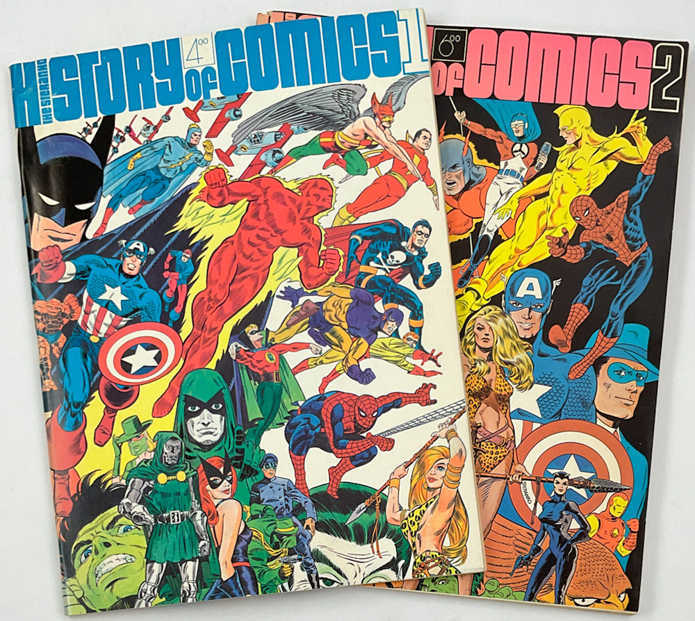 The Steranko History of Comics Vol. 1 & 2