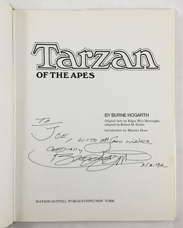 Tarzan of the Apes (1972) Signed First