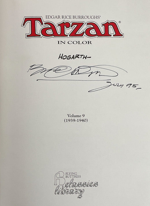 Tarzan in Color, Vol. 9 (1939-1940) - Signed by Hogarth