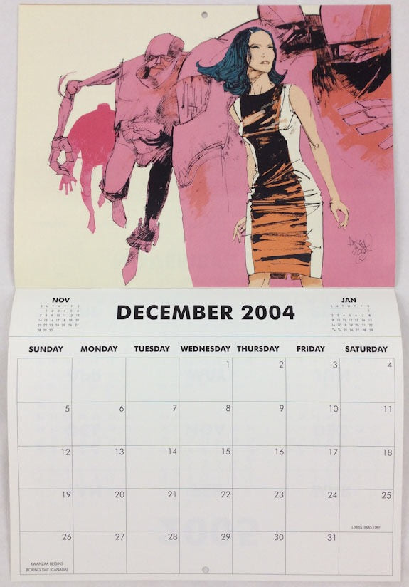 Your A Bleeding Tart: 2004 Calendar by Ashley Wood