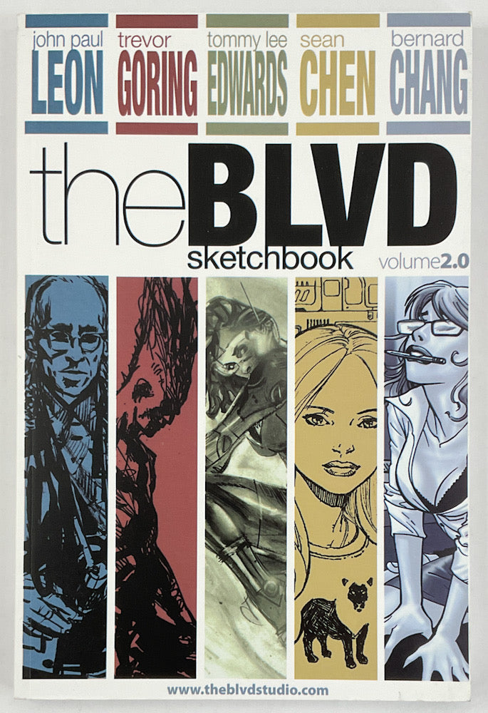 The Blvd Sketchbook, Vol. 2 - Signed by All Five Artists