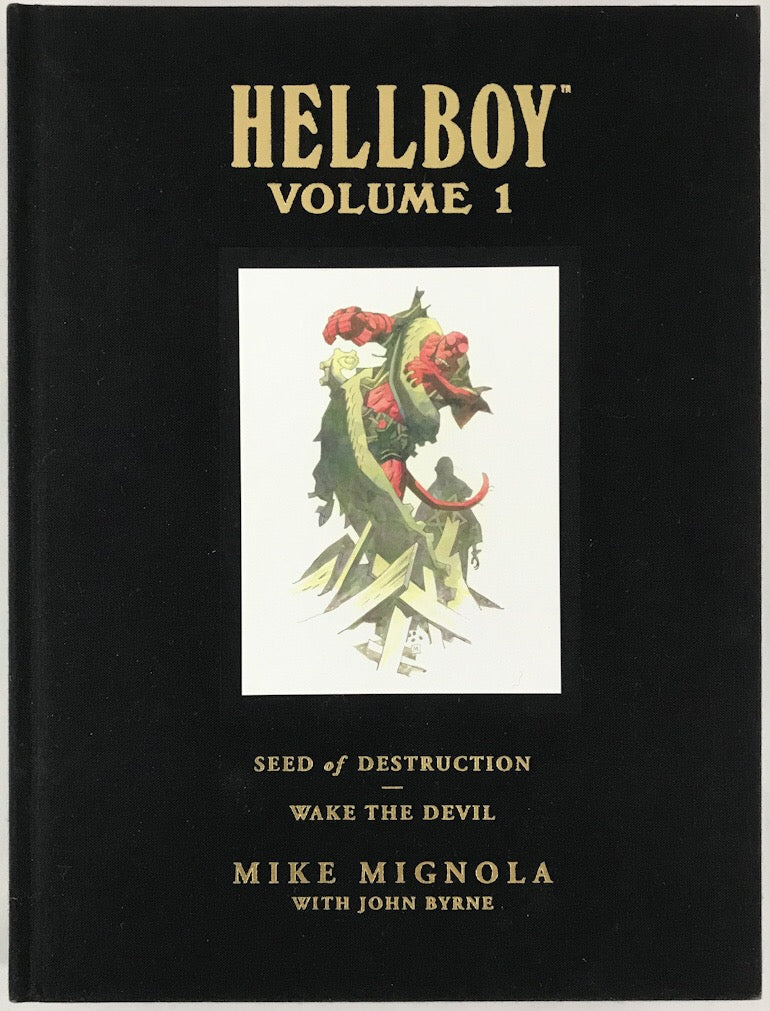 Hellboy Library Edition Vol. 1: Seed of Destruction and Wake The Devil - Very Fine 1st