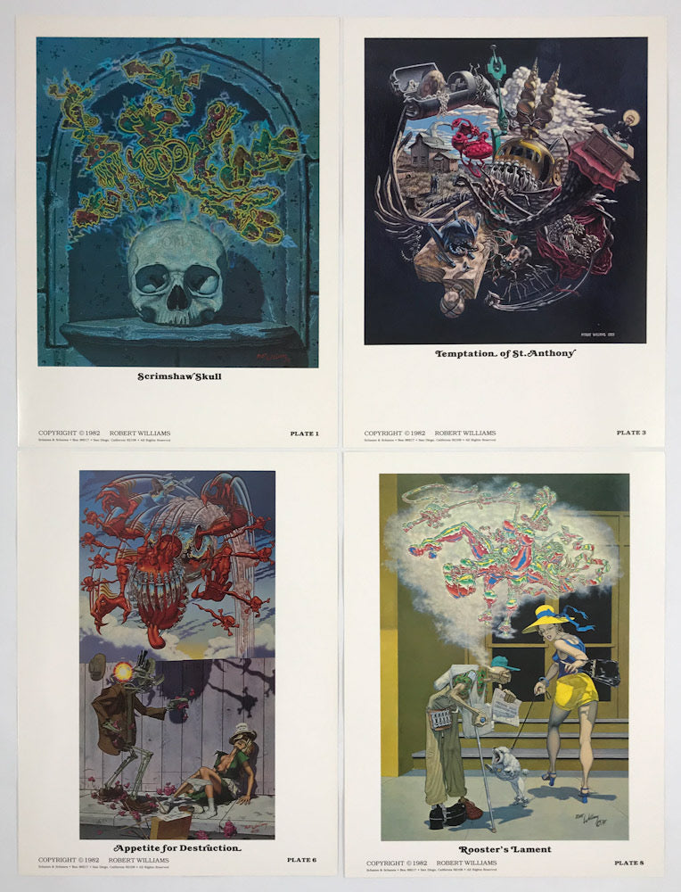 The Art and Imagery of Robert Williams - Signed & Numbered Portfolio ...