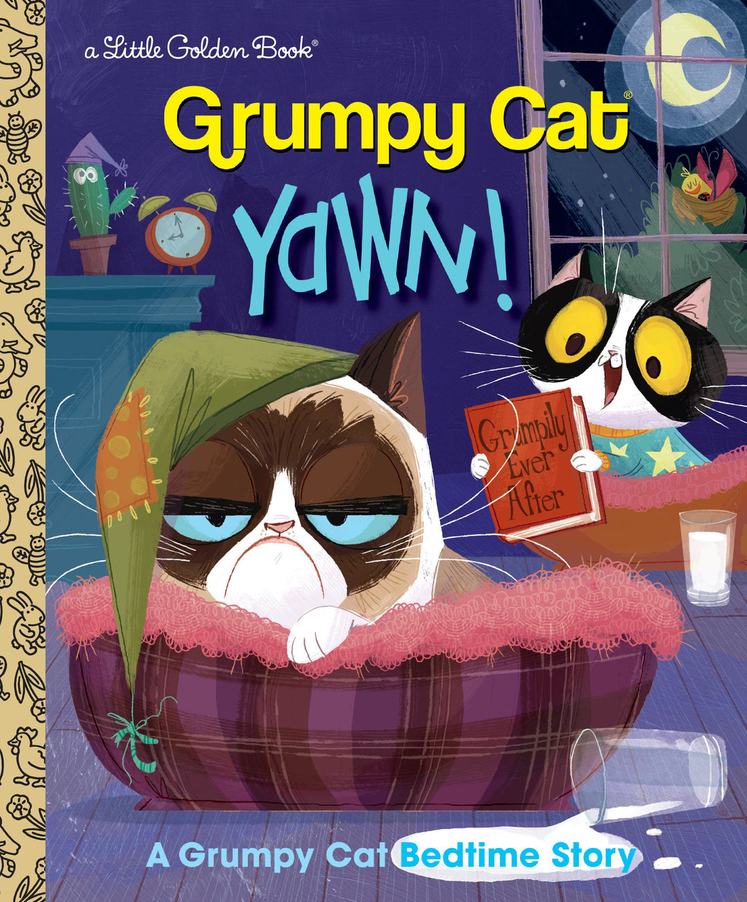 Yawn! A Grumpy Cat Bedtime Story Little Golden Book