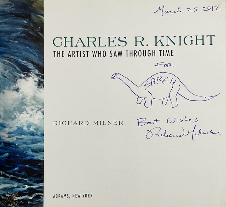 Charles R. Knight: The Artist Who Saw Through Time - Signed with a Drawing