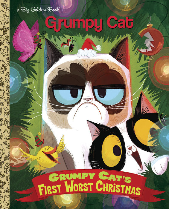 Grumpy Cat's First Worst Christmas Golden Book - Signed by the Artist
