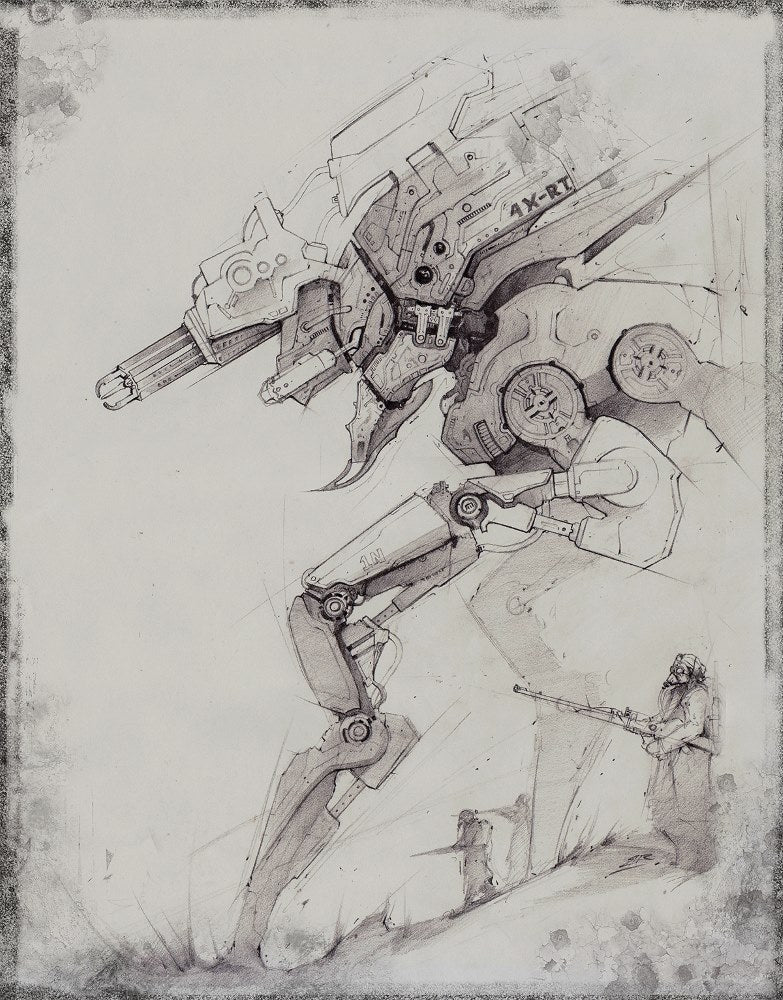 Sketching from the Imagination: Sci-Fi