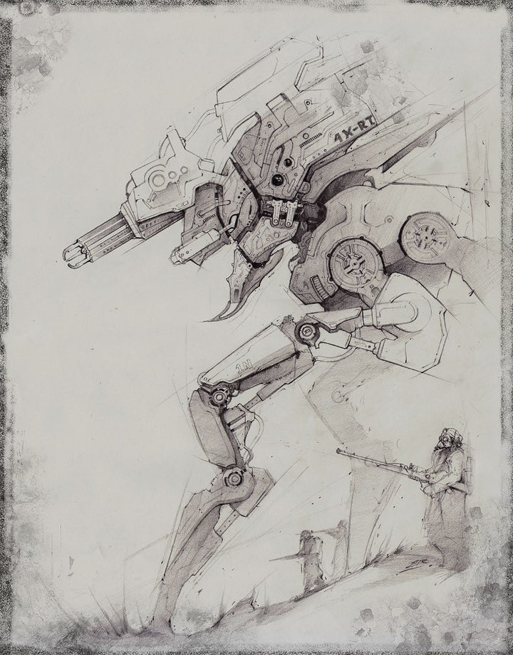 Sketching from the Imagination: Sci-Fi