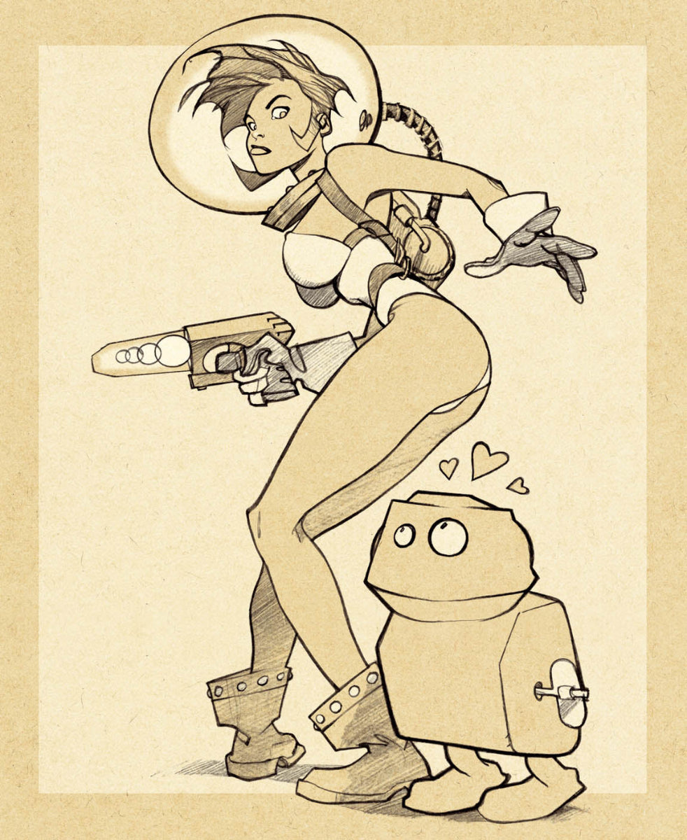 Vatine Sketchbook #1 - Signed & Numbered