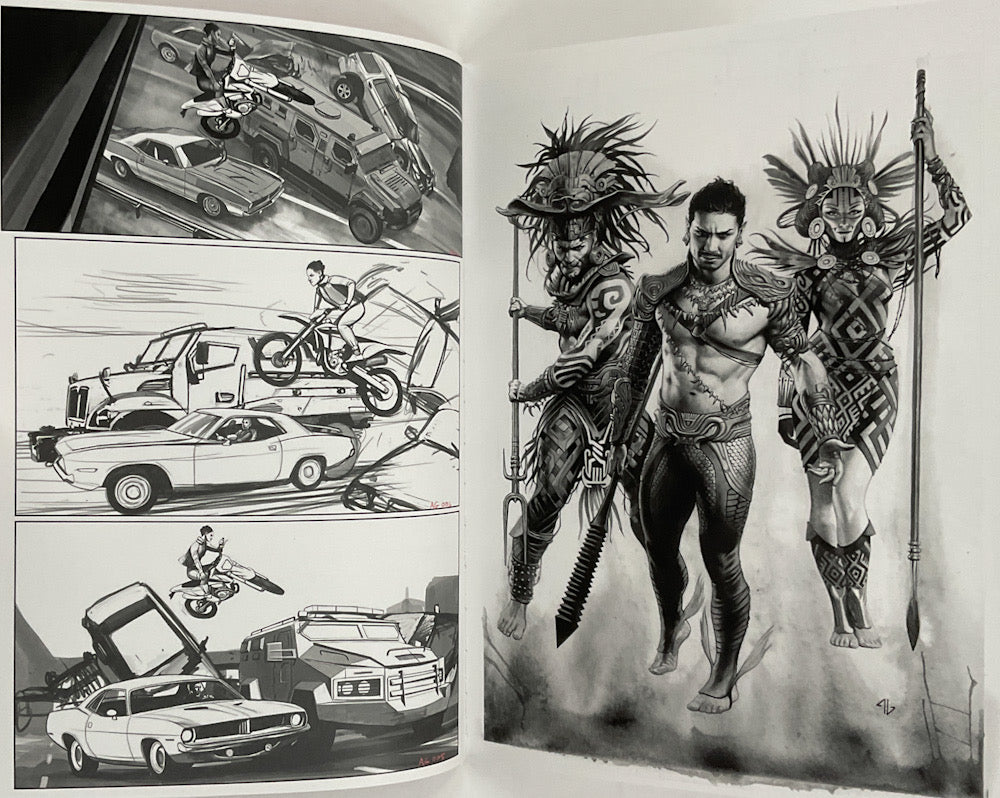 Adi Granov Illustration 7 - Signed – Stuart Ng Books