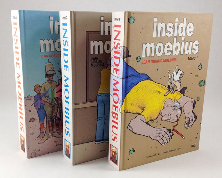 Inside Moebius, Spanish Edition - Complete set of Vol. 1-3