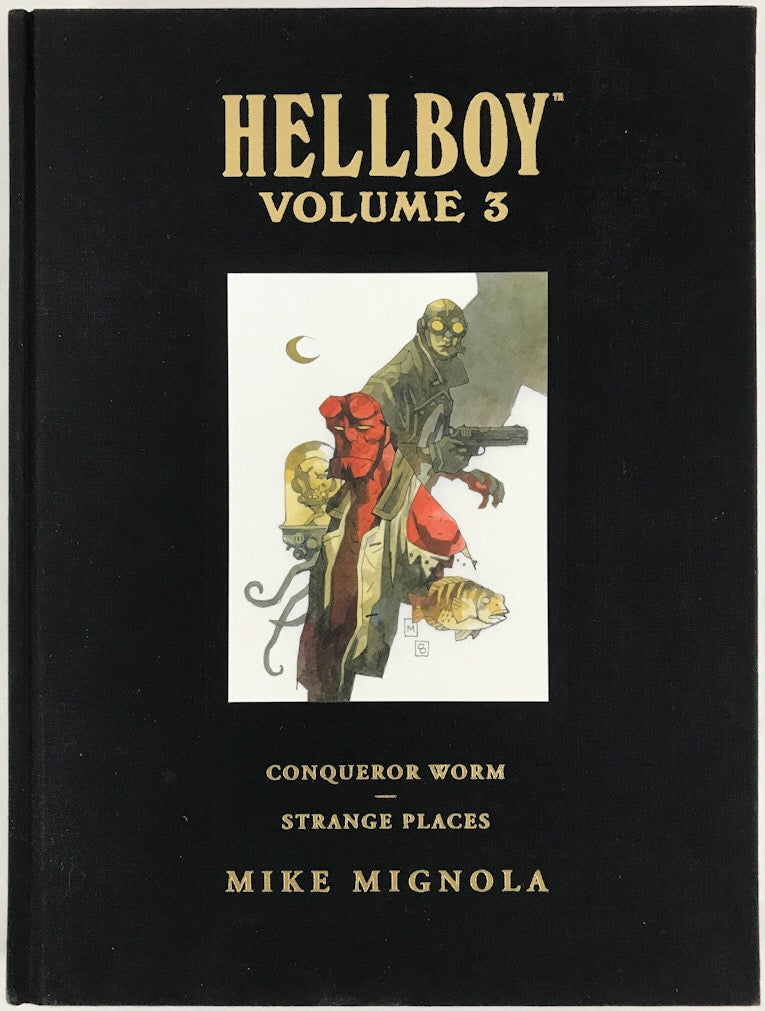 Hellboy Library Edition Vol. 3: Conqueror Worm and Strange Places - Very Fine 1st