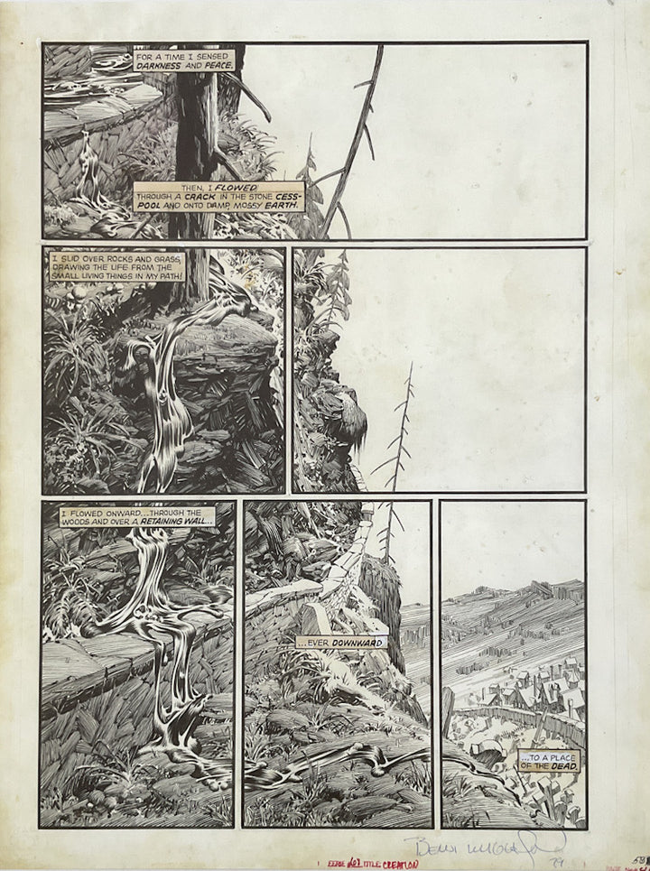 Bernie Wrightson's The Muck Monster: Artist's Edition Portfolio - Limited Edition