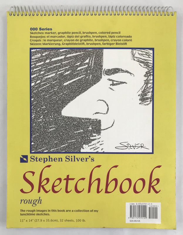 Stephen Silver's Sketchbook Vol. 1 - Inscribed with a Drawing