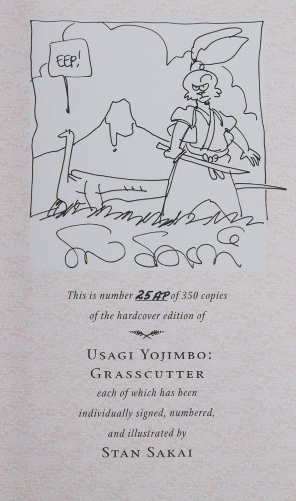 Usagi Yojimbo Book 12: Grasscutter - Limited S&N Hardcover