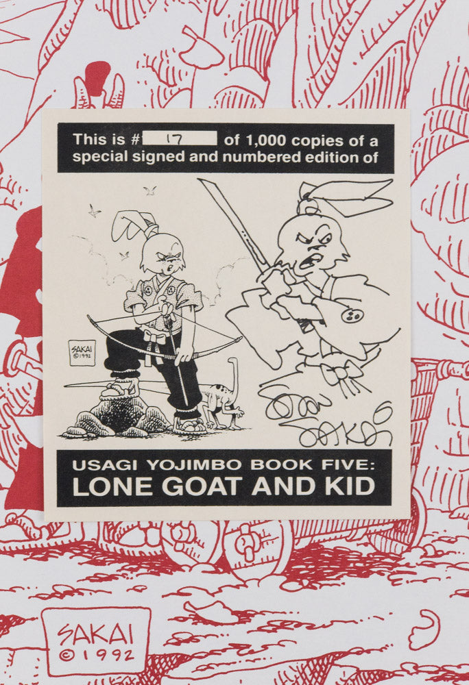 Usagi Yojimbo Book Five: Lone Goat and Kid - Limited S&N Hardcover