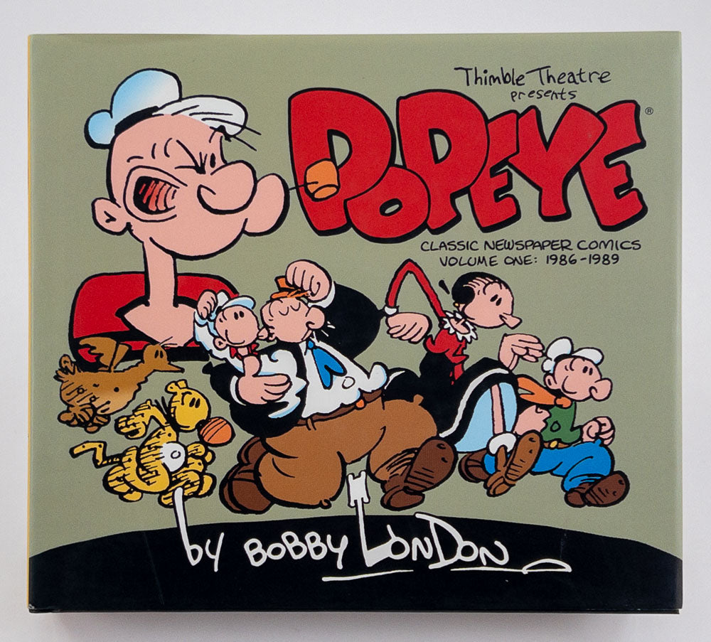 Popeye: The Classic Newspaper Comics by Bobby London Vol. 1 (1986-1989)