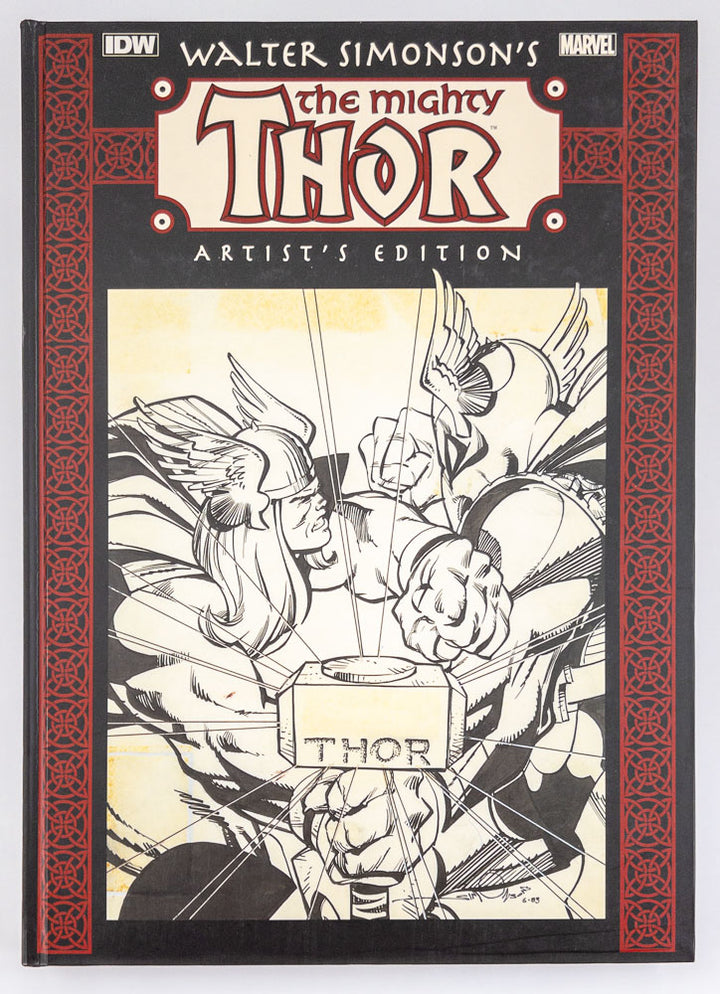 Walter Simonson's Thor Artist's Edition SDCC Variant Cover Edition