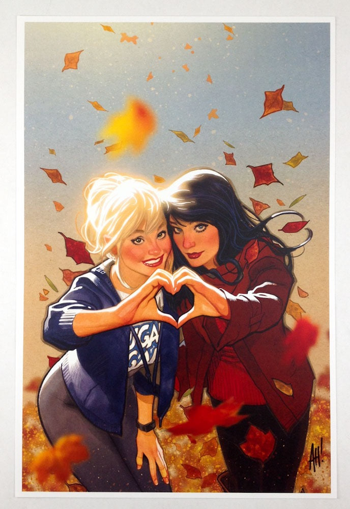 Betty and Veronica - Signed Print