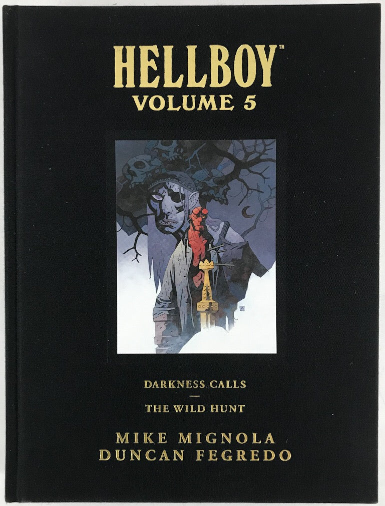 Hellboy Library Edition Vol. 5: Darkness Calls and The Wild Hunt - Very Fine 1st