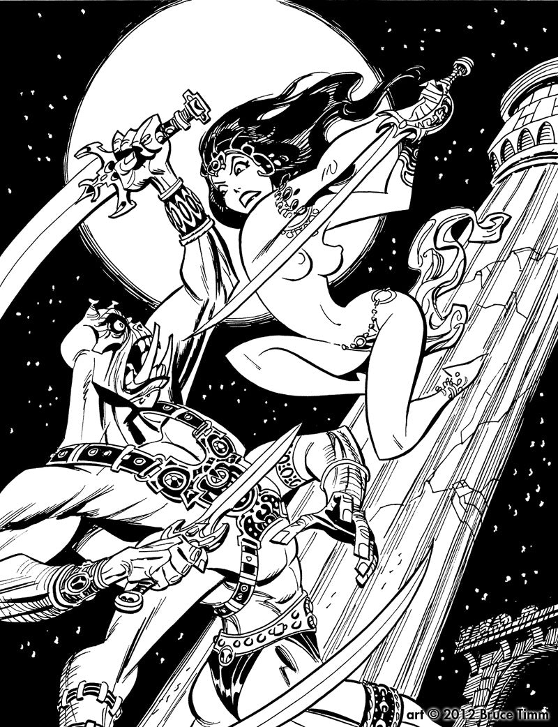 Naughty and Nice: The Good Girl Art of Bruce Timm - Signed & Numbered Hardcover Edition