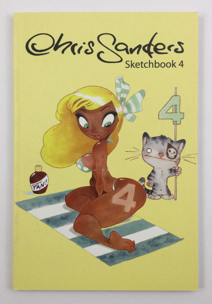 Chris Sanders Sketchbook 4 - Signed 1st