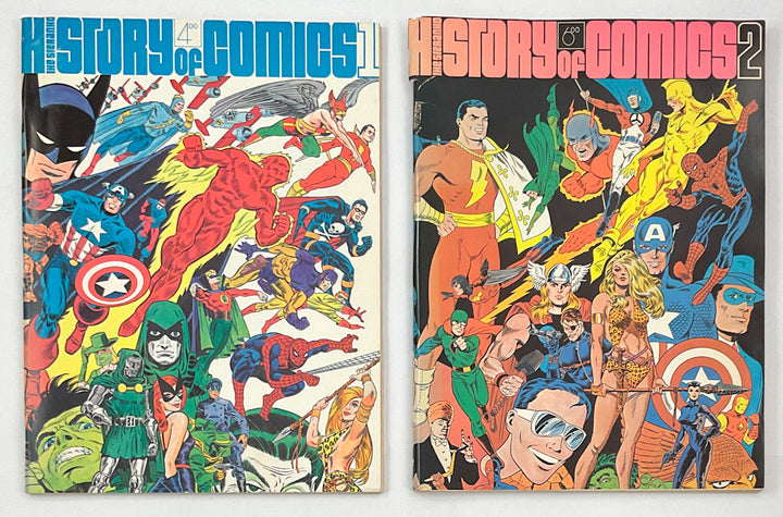 The Steranko History of Comics Vol. 1 & 2
