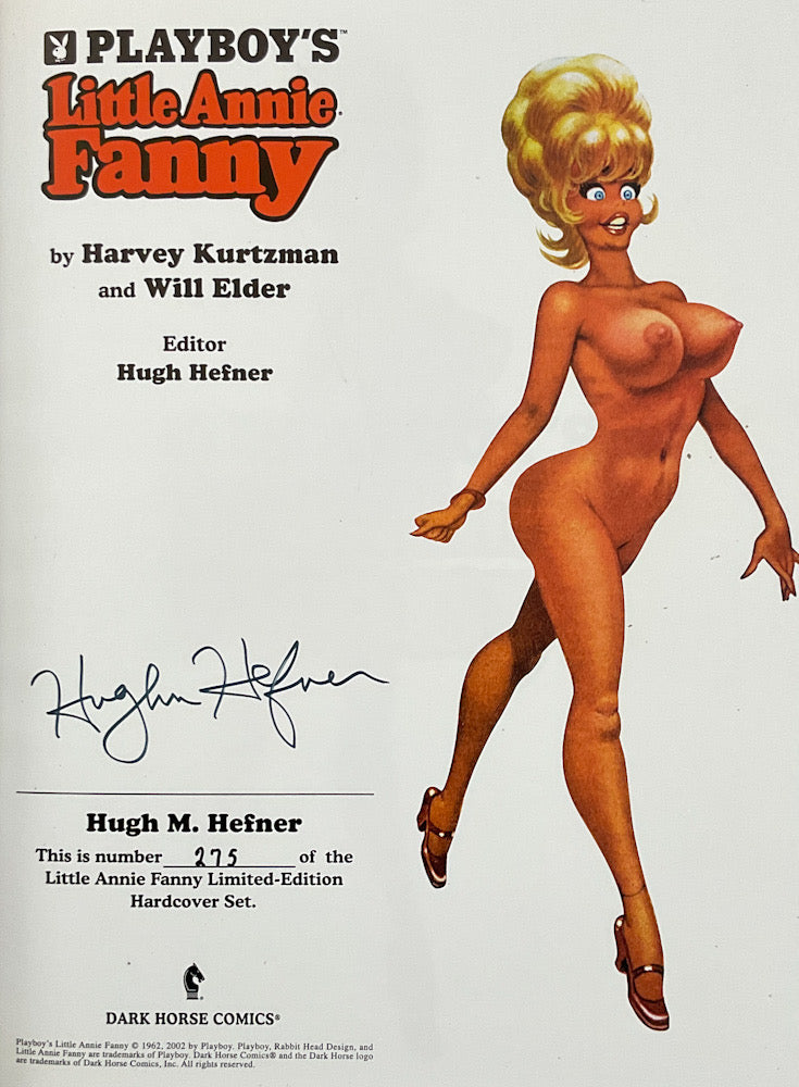 Playboy's Little Annie Fanny; The Complete Hardcover Limited - Signed Slipcased Set