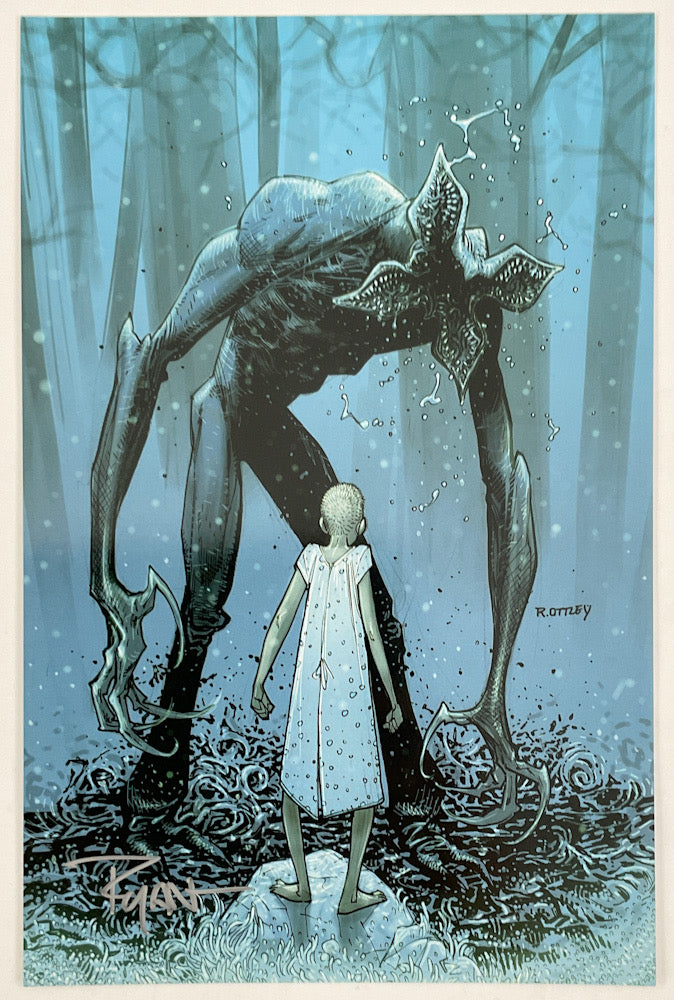 Stranger Things - Eleven vs Demogorgon - Signed Print