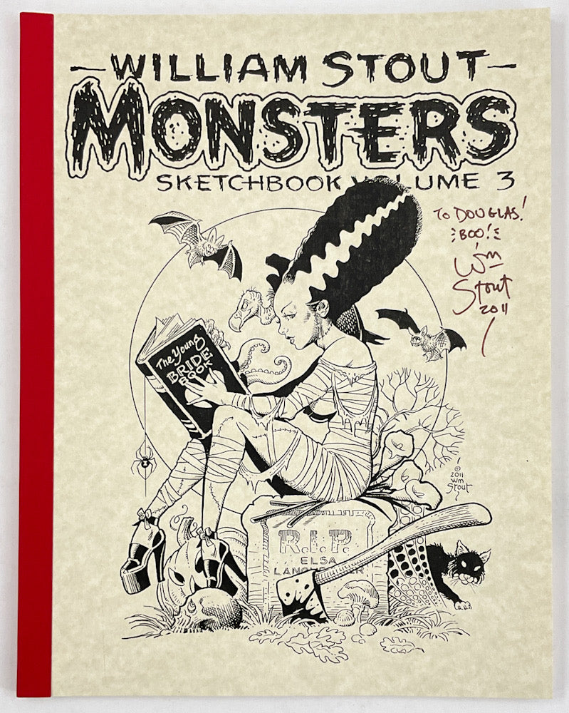 William Stout Monsters Sketchbook - Volume 3 - Signed & Numbered ...