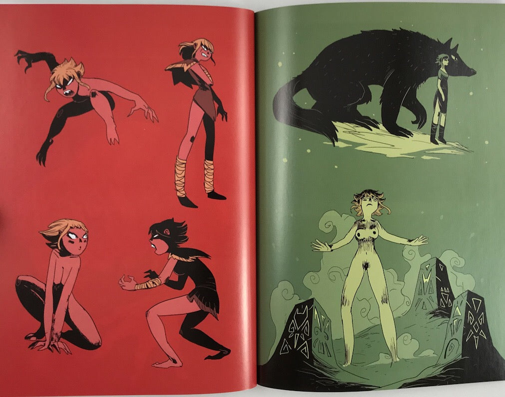 Girl And Wolf - Artbook