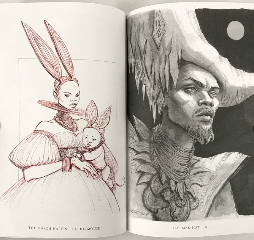 Alice in Wonderland Process Sketchbook Vol. 2 - Signed