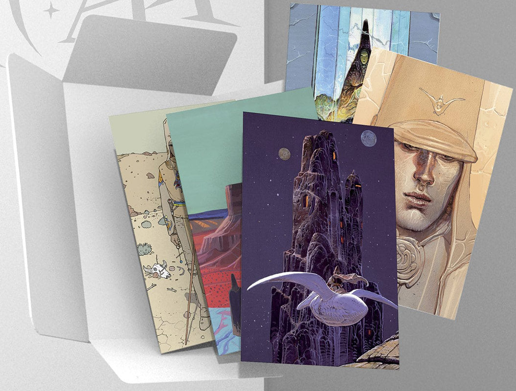 Arzak l'Intemporel Postcard Set – Stuart Ng Books