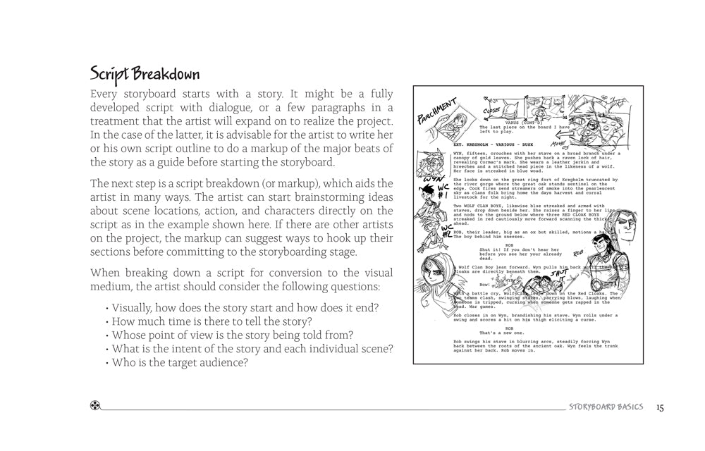 Cinematics Storyboard Workshop - Third Edition