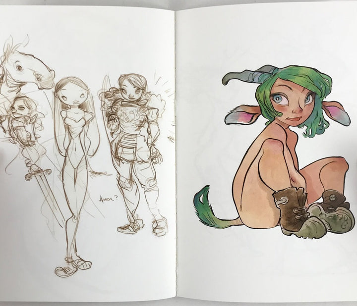 Chris Sanders Sketchbook 3 - 2013 Revision - Signed